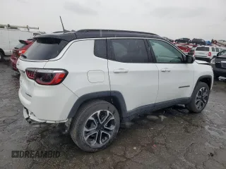 2023 Jeep Compass Limited with VIN 3C4NJDCN7PT501966, listed as a Copart auction lot 56692575 with 18,430 mi miles and Salvage title. Bid and sale history available at DreamBid. Image 3.