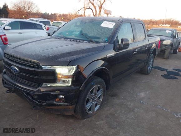 2019 Ford F-150 XL with VIN 1FTEW1EP5KFC44176, listed as a IAAI auction lot 41232424 with 62,586 mi miles. Bid and sale history available at carsss.com. Image 17.
