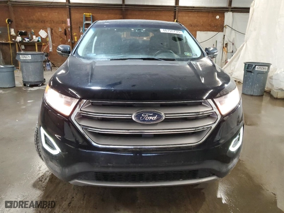 2017 Ford Edge Titanium with VIN 2FMPK4K88HBC48148, listed as a Copart auction lot 48799735 with 97,786 mi miles and Salvage Title. Bid and sale history available at carsss.com. Image 5.