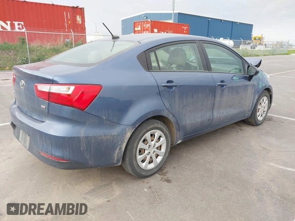 2016 Kia Rio LX with VIN KNADM4A39G6641920, listed as a IAAI auction lot 42158020 with 136,055 mi miles and . Bid and sale history available at DreamBid. Image 4.