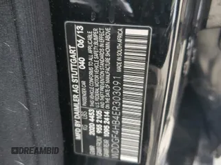 2014 Mercedes-Benz C C 250 Sport with VIN WDDGF4HB4ER303091, listed as a Copart auction lot 54742345 with Not Provided miles and Non Repairable. Bid and sale history available at carsss.com. Image 12.