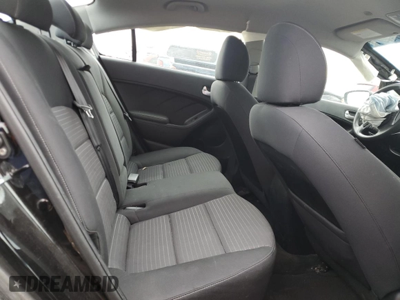 2017 Kia Forte LX with VIN 3KPFL4A7XHE041677, listed as a Copart auction lot 47490175 with 59,940 mi miles and Clean Title. Bid and sale history available at carsss.com. Image 10.
