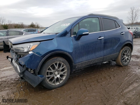 2019 Buick Encore Sport Touring with VIN KL4CJ1SB2KB905856, listed as a Copart auction lot 86714224 with 50,144 mi miles and Salvage Title. Bid and sale history available at carsss.com. Image 1.