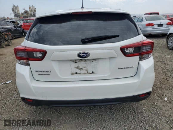 2022 Subaru Impreza with VIN 4S3GTAB66N3724021, listed as a Copart auction lot 52764275 with 33,860 mi miles and Salvage Title. Bid and sale history available at carsss.com. Image 6.