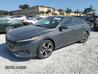 2023 Hyundai Elantra Limited z VIN KMHLN4AJ3PU080230, wystawiony jako Copart lot #49114235 z przebiegiem 14 138 mil mil oraz Szkoda całkowita • Salvage title. Historia ofert i sprzedaży dostępna na DreamBid. Obrazek 1.