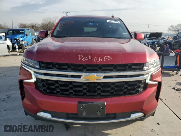 2021 Chevrolet Tahoe LS z VIN 1GNSCMKD6MR423990, wystawiony jako Copart lot #42576475 z przebiegiem 44 908 mil mil oraz Czysty tytuł • Clean title. Historia ofert i sprzedaży dostępna na DreamBid. Obrazek 5.