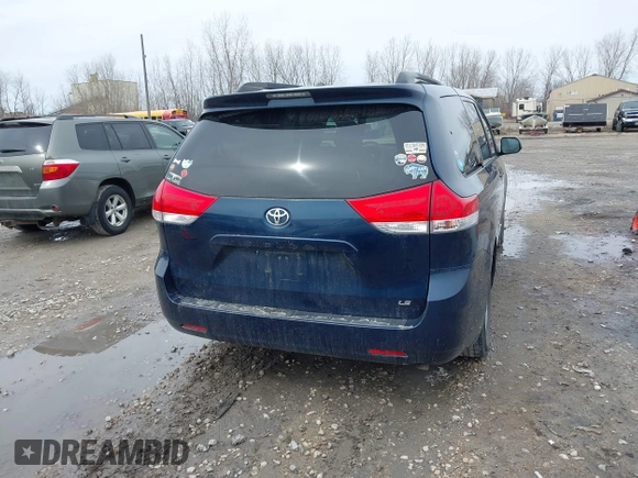 2011 Toyota Sienna LE AAS with VIN 5TDKK3DC4BS094456, listed as a IAAI auction lot 41956894 with 176,882 mi miles. Bid and sale history available at carsss.com. Image 16.
