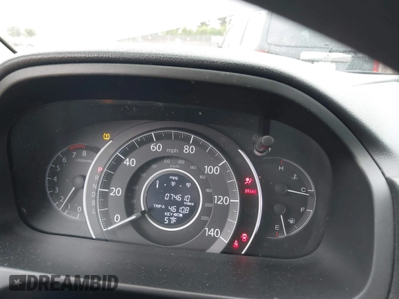 2015 Honda CR-V EX with VIN 3CZRM3H51FG704087, listed as a IAAI auction lot 42074521 with 74,610 mi miles and . Bid and sale history available at carsss.com. Image 7.