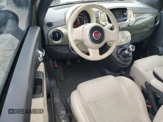 2016 FIAT 500 Sport with VIN 3C3CFFBRXGT155473, listed as a Copart auction lot 59304825 with 71,436 mi miles and Salvage title. Bid and sale history available at DreamBid. Image 8.
