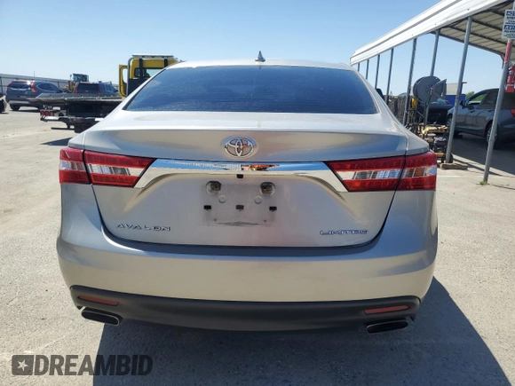 2015 Toyota Avalon Limited with VIN 4T1BK1EB4FU168949, listed as a Copart auction lot 56072295 with 203,687 mi miles and Salvage Title. Bid and sale history available at DreamBid. Image 6.