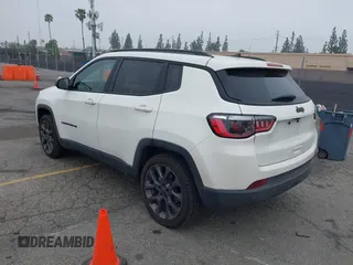 2021 Jeep Compass 80th Anniversary with VIN 3C4NJCEB4MT577055, listed as a IAAI auction lot 41847664 with 106,135 mi miles and . Bid and sale history available at carsss.com. Image 3.