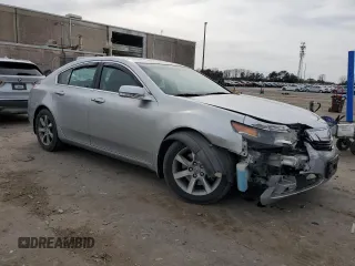 2012 Acura TL Tech Auto with VIN 19UUA8F56CA027249, listed as a Copart auction lot 49884255 with 158,519 mi miles and Salvage Title. Bid and sale history available at carsss.com. Image 4.