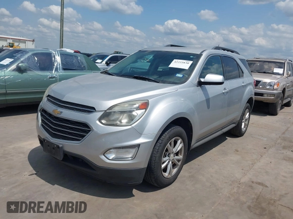 2016 Chevrolet Equinox LT with VIN 2GNALCEK9G1165901, listed as a IAAI auction lot 42225830 with 131,981 mi miles and . Bid and sale history available at DreamBid. Image 18.