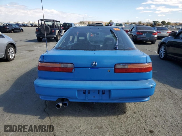 1992 Acura Integra with VIN JH4DA9368NS014175, listed as a Copart auction lot 75502974 with 259,742 mi miles and Salvage title. Bid and sale history available at DreamBid. Image 6.