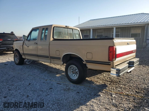 1991 Ford F-150 with VIN 1FTEX15H8MKA51617, listed as a Copart auction lot 48361585 with 10,593 mi miles and Salvage Title. Bid and sale history available at carsss.com. Image 2.