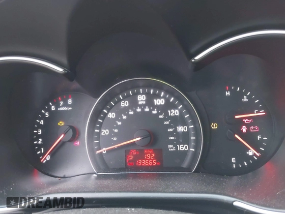 2015 Kia Sorento LX with VIN 5XYKTCA60FG639261, listed as a IAAI auction lot 41255907 with 133,665 mi miles and . Bid and sale history available at DreamBid. Image 7.