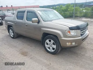 2009 Honda Ridgeline RTL with VIN 5FPYK16579B104545, listed as a IAAI auction lot 42601283 with 100,543 mi miles and . Bid and sale history available at DreamBid. Image 1.