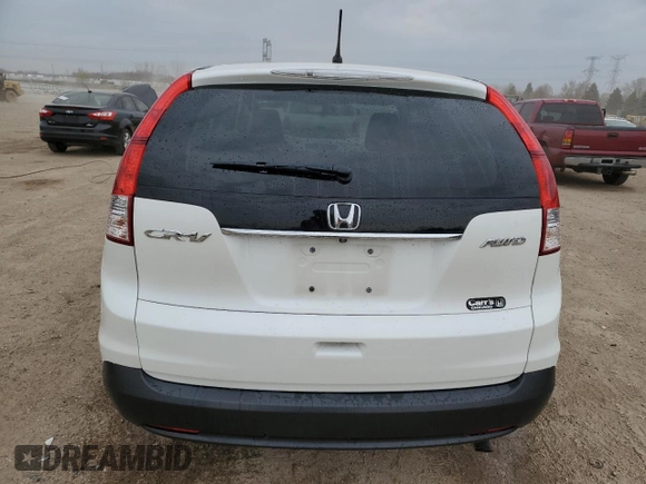 2014 Honda CR-V EX z VIN 5J6RM4H57EL012200, wystawiony jako Copart lot #53359115 z przebiegiem 100 590 mil mil oraz Szkody całkowita. Historia ofert i sprzedaży dostępna na DreamBid. Obrazek 6.
