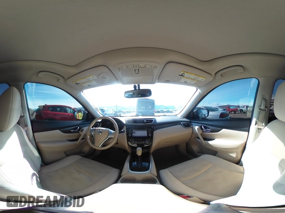 2015 Nissan Rogue SL with VIN 5N1AT2MV6FC834127, listed as a IAAI auction lot 41686500 with 156,810 mi miles and . Bid and sale history available at carsss.com. Image 18.