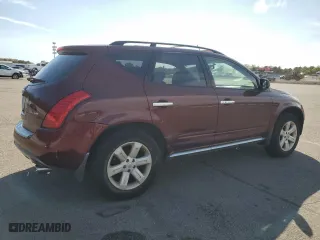 2007 Nissan Murano SL with VIN JN8AZ08W47W625483, listed as a Copart auction lot 74245854 with 66,064 mi miles and Salvage Title. Bid and sale history available at carsss.com. Image 3.