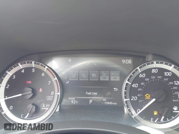 2023 Toyota Highlander L with VIN 5TDKDRBH5PS039744, listed as a IAAI auction lot 42776603 with 15,840 mi miles and . Bid and sale history available at DreamBid. Image 7.