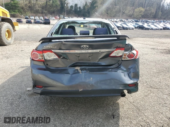 2012 Toyota Corolla L with VIN 2T1BU4EE8CC852308, listed as a Copart auction lot 52346695 with 116,654 mi miles and Salvage Title. Bid and sale history available at carsss.com. Image 6.