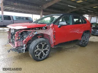 2022 Toyota RAV4 Prime XSE with VIN JTMEB3FV2ND106552, listed as a Copart auction lot 49182365 with 46,831 mi miles and Salvage Title. Bid and sale history available at carsss.com. Image 1.