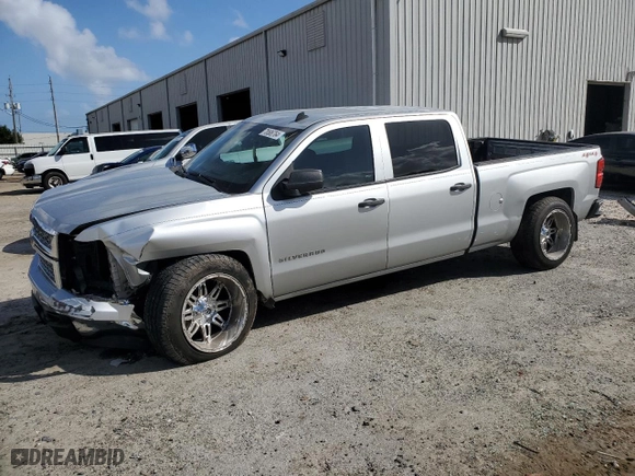 2014 Chevrolet Silverado 1500 LT with VIN 3GCUKREH0EG189721, listed as a Copart auction lot 78586764 with 292,284 mi miles and Salvage Title. Bid and sale history available at carsss.com. Image 1.