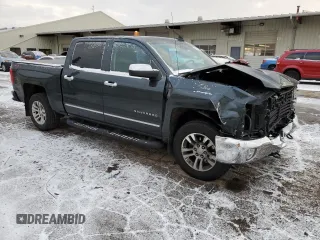 2018 Chevrolet Silverado 1500 LTZ with VIN 3GCUKSEC2JG252632, listed as a Copart auction lot 83596274 with 131,314 mi miles and Salvage Title. Bid and sale history available at carsss.com. Image 4.