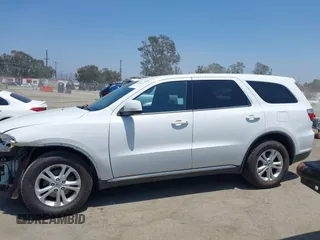 2013 Dodge Durango SXT with VIN 1C4RDHAG0DC669587, listed as a IAAI auction lot 42599143 with 126,748 mi miles and . Bid and sale history available at DreamBid. Image 15.