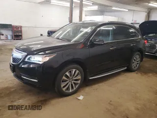 2015 Acura MDX Technology z VIN 5FRYD4H42FB008499, wystawiony jako Copart lot #55572595 z przebiegiem 99 710 mil mil oraz Szkoda całkowita • Salvage title. Historia ofert i sprzedaży dostępna na DreamBid. Obrazek 1.