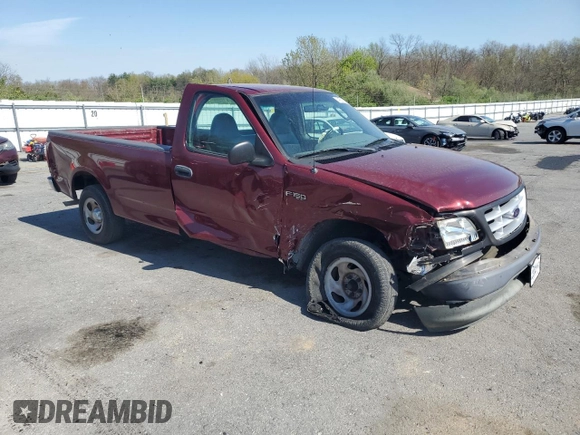 2003 Ford F-150 XL with VIN 1FTRF17293NA33833, listed as a Copart auction lot 54552965 with 70,016 mi miles and Salvage Title. Bid and sale history available at DreamBid. Image 4.