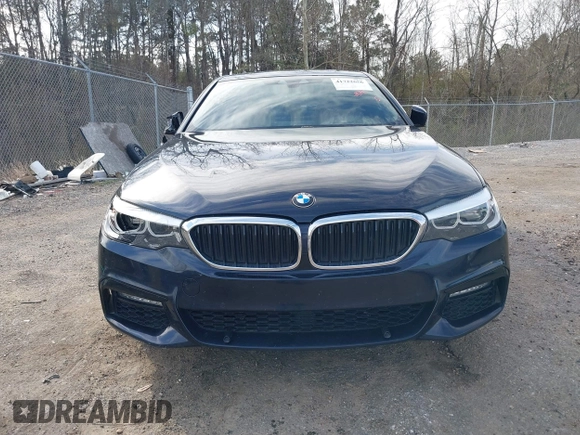 2018 BMW 5 Series 530i with VIN WBAJA5C50JWA35707, listed as a IAAI auction lot 41722656 with 137,619 mi miles and . Bid and sale history available at DreamBid. Image 12.