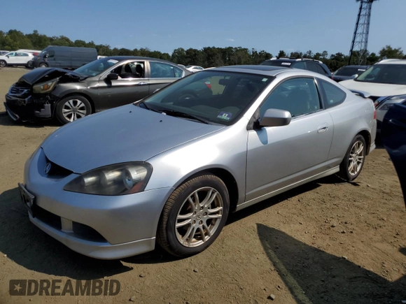 2006 Acura RSX with VIN JH4DC548X6S009466, listed as a Copart auction lot 70954774 with 282,287 mi miles and Salvage Title. Bid and sale history available at carsss.com. Image 1.