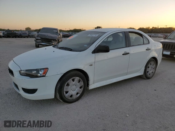 2010 Mitsubishi Lancer DE with VIN JA32U1FU2AU023608, listed as a Copart auction lot 77461714 with 132,895 mi miles and Salvage Title. Bid and sale history available at DreamBid. Image 1.