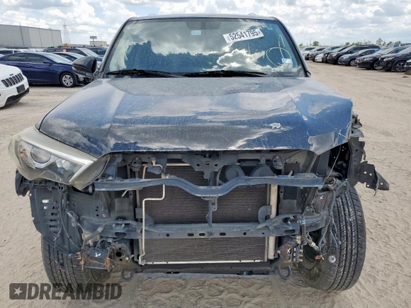 2015 Toyota 4Runner SR5 with VIN JTEZU5JRXF5101804, listed as a Copart auction lot 52541795 with 188,012 mi miles and Clean title. Bid and sale history available at DreamBid. Image 5.