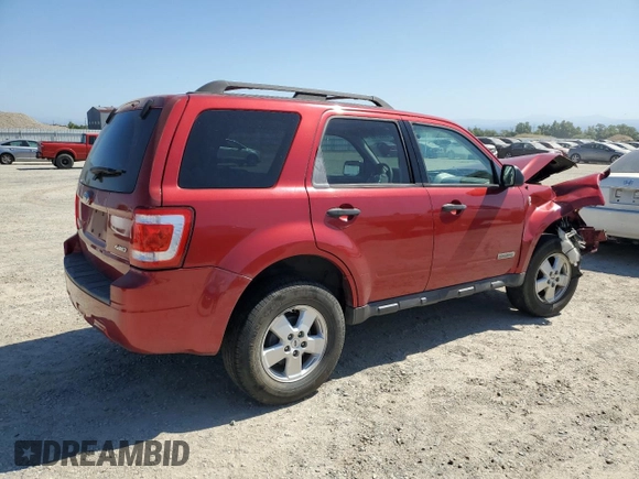 2008 Ford Escape XLT z VIN 1FMCU931X8KC63568, wystawiony jako Copart lot #60337275 z przebiegiem 168 565 mil mil oraz Szkoda całkowita • Salvage title. Historia ofert i sprzedaży dostępna na DreamBid. Obrazek 3.