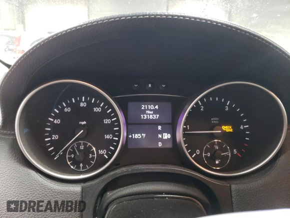 2009 Mercedes-Benz GL-Class 3.0L BlueTEC with VIN 4JGBF25E09A528762, listed as a Copart auction lot 43615545 with 131,837 mi miles and Salvage Title. Bid and sale history available at carsss.com. Image 9.
