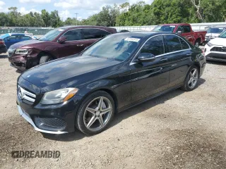 2016 Mercedes-Benz C 300 Luxury with VIN 55SWF4KB0GU122303, listed as a Copart auction lot 63764975 with 119,818 mi miles and Clean title. Bid and sale history available at DreamBid. Image 1.