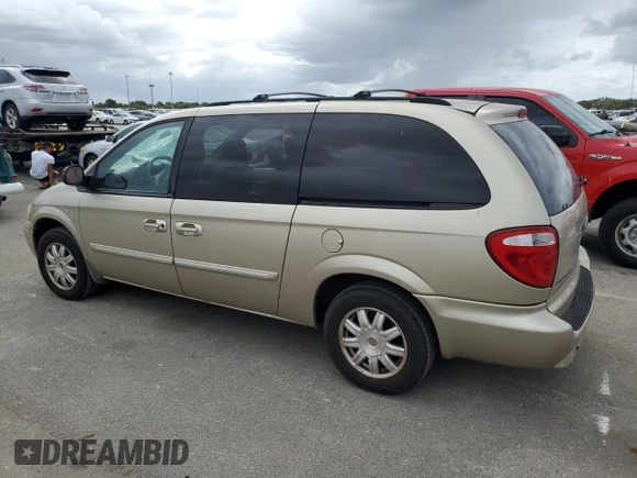 2007 Chrysler Town & Country LWB Touring with VIN 2A4GP54L77R295331, listed as a Copart auction lot 76946064 with 83,935 mi miles and Salvage Title. Bid and sale history available at carsss.com. Image 2.