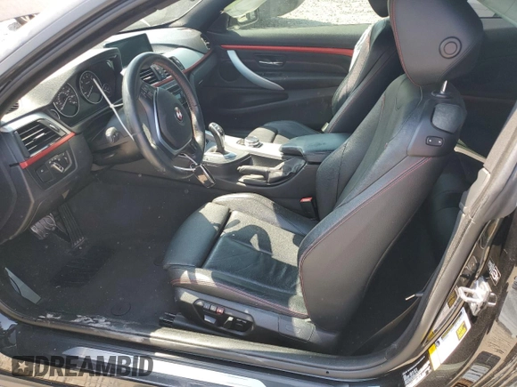 2014 BMW 4 Series 428i with VIN WBA3N7C58EF718718, listed as a Copart auction lot 60434345 with 118,179 mi miles and Salvage title. Bid and sale history available at DreamBid. Image 7.
