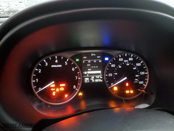2019 Nissan Kicks S with VIN 3N1CP5CU1KL516428, listed as a Copart auction lot 44190445 with 91,320 mi miles and Salvage Title. Bid and sale history available at carsss.com. Image 9.
