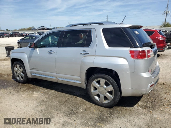 2013 GMC Terrain Denali with VIN 2GKFLYE34D6254041, listed as a Copart auction lot 48108095 with 152,549 mi miles and Salvage Title. Bid and sale history available at DreamBid. Image 2.