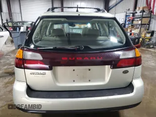 2004 Subaru Legacy Outback L.L. Bean with VIN 4S3BH806247634783, listed as a Copart auction lot 51282225 with 128,004 mi miles and Salvage title. Bid and sale history available at DreamBid. Image 6.