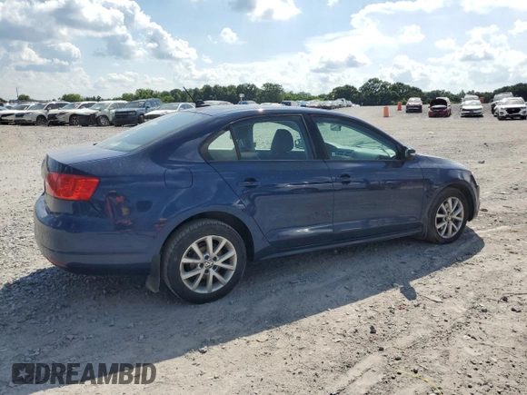 2012 Volkswagen Jetta SE with VIN 3VWDP7AJ7CM062149, listed as a Copart auction lot 62779485 with 154,771 mi miles and Salvage title. Bid and sale history available at DreamBid. Image 3.
