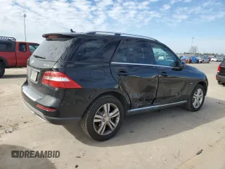 2012 Mercedes-Benz M with VIN 4JGDA5HB7CA022556, listed as a Copart auction lot 44596315 with 205,791 mi miles and Salvage Title. Bid and sale history available at carsss.com. Image 3.
