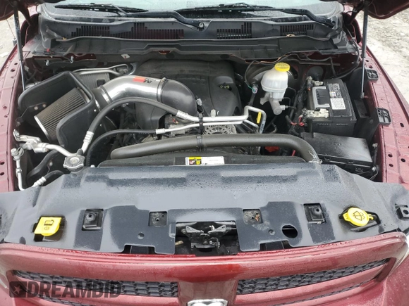 2017 Ram 1500 Express with VIN 1C6RR7FT8HS708933, listed as a Copart auction lot 43755095 with 109,702 mi miles and Salvage Title. Bid and sale history available at carsss.com. Image 12.