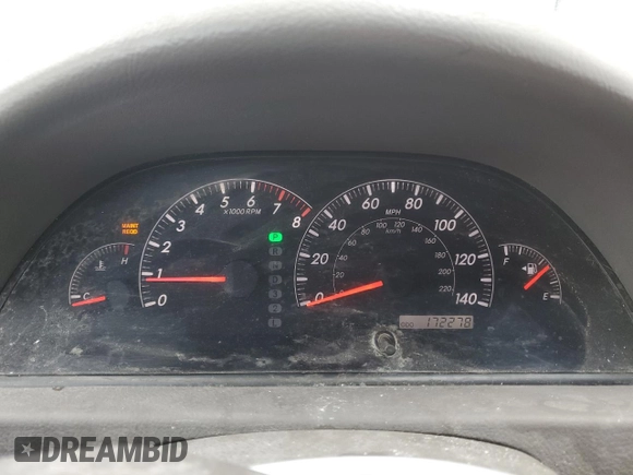 2006 Toyota Camry STD with VIN 4T1BE32K06U717652, listed as a Copart auction lot 51956215 with 172,278 mi miles and Salvage Title. Bid and sale history available at carsss.com. Image 9.