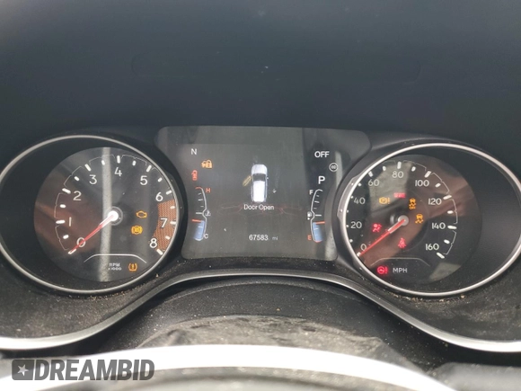 2021 Jeep Compass 80th Anniversary z VIN 3C4NJCEB4MT548722, wystawiony jako Copart lot #54626895 z przebiegiem 67 583 mil mil oraz Szkoda całkowita • Salvage title. Historia ofert i sprzedaży dostępna na DreamBid. Obrazek 9.