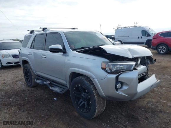 2018 Toyota 4Runner SR5 with VIN JTEZU5JR8J5180205, listed as a IAAI auction lot 41343446 with 83,520 mi miles. Bid and sale history available at carsss.com. Image 14.